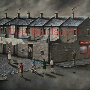 "Ya not playing next to my washing"